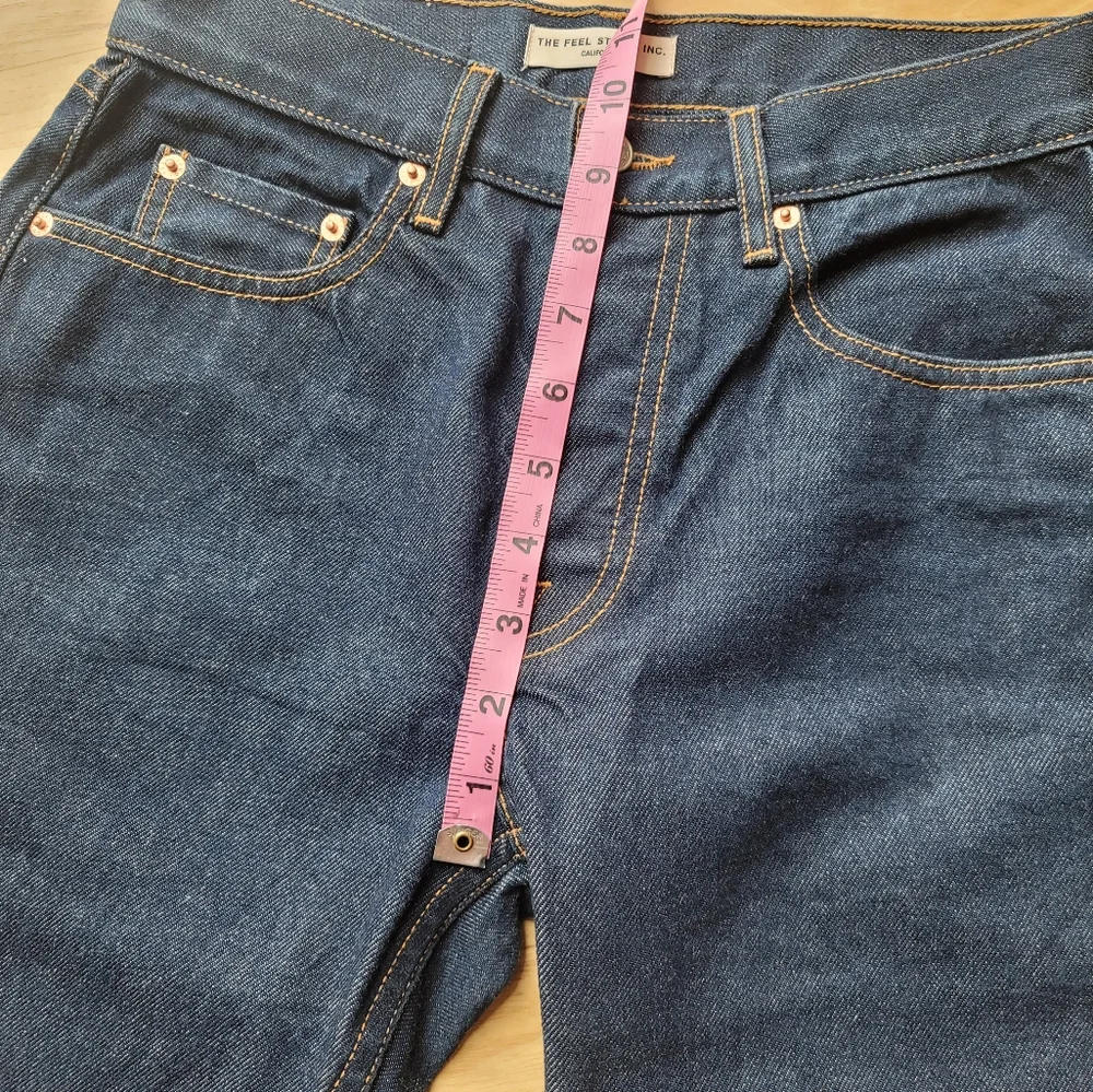 NWOT FEEL Studio Premium Selvedge Indigo Jeans - Picture 14 of 16